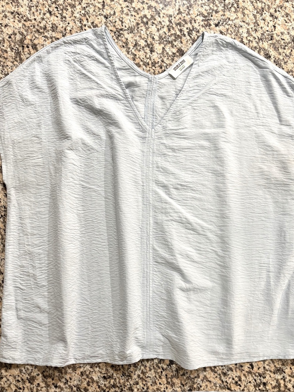 Double Zero Light Blue Top